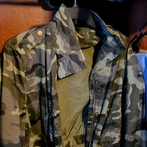 Camo Fitted Jacket